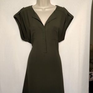 Olive Green Dress